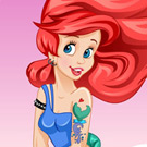 game Ariel Gets Inked